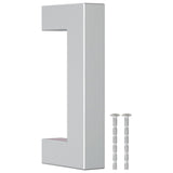 VidaXL Poignées 20 pcs 64 mm acier inoxydable couleur argent