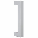 VidaXL Poignées 20 pcs 96 mm acier inoxydable couleur argent