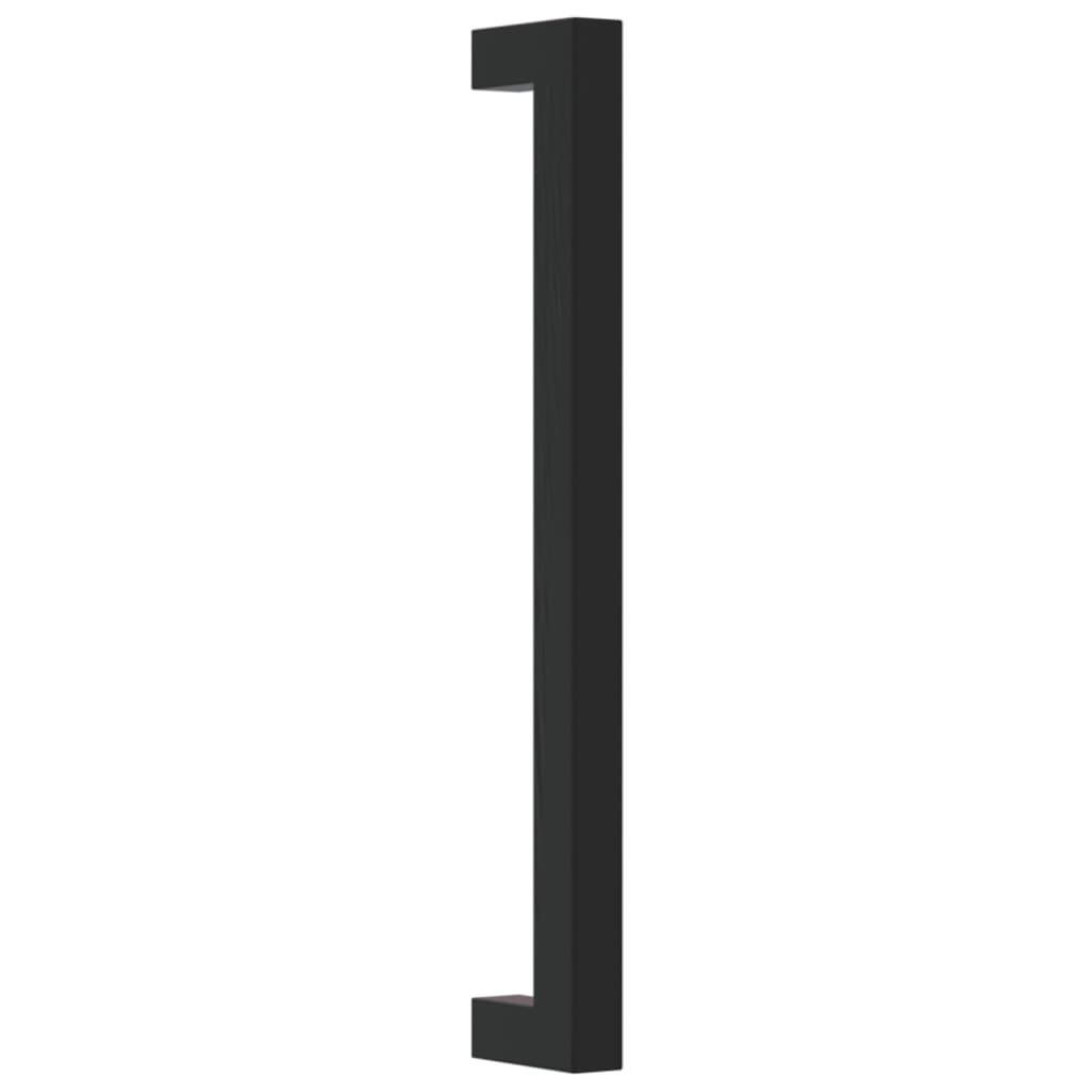 VidaXL Poignées 20 pcs 192 mm acier inoxydable noir