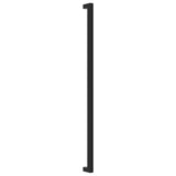 VidaXL Poignées 20 pcs 480 mm acier inoxydable noir