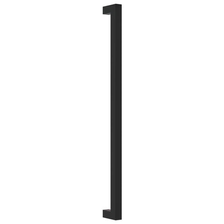 VidaXL Poignées 10 pcs 320 mm acier inoxydable noir