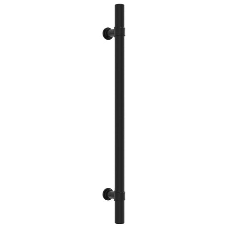 VidaXL Poignées 20 pcs 192 mm acier inoxydable noir