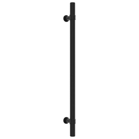 VidaXL Poignées 20 pcs 224 mm acier inoxydable noir
