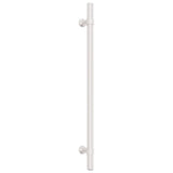 VidaXL Poignées 10 pcs 224 mm acier inoxydable couleur argent