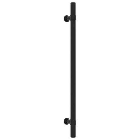 VidaXL Poignées 10 pcs 224 mm acier inoxydable noir