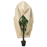 Vidaxl Plant Covers with Zipper 2 St 70 g m² 1,2x1,8 m