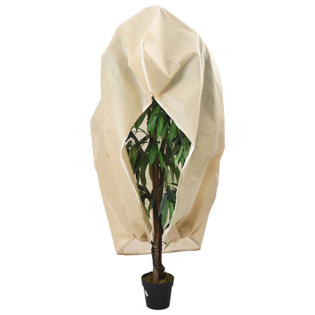 Vidaxxl couvertures végétales avec fermeture éclair 70 g m² 3,93x3,5 m