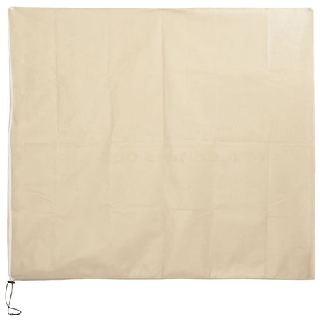 Vidaxxl couvertures végétales avec fermeture éclair 70 g m² 3,93x3,5 m