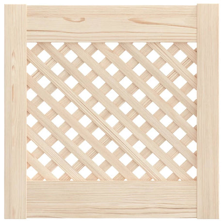 Vidaxx portes de placard à lattes 2 pcs 39,5x39,5 cm bois de pin massif
