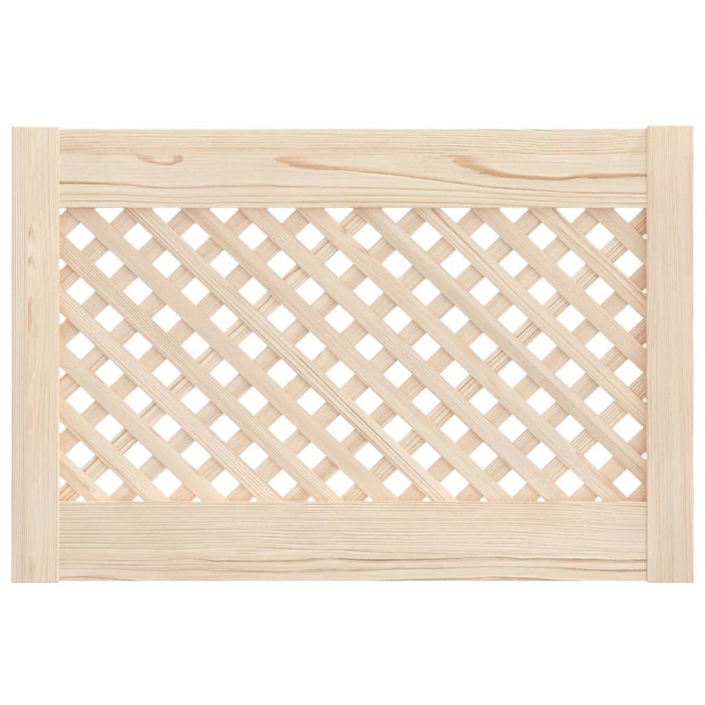 Vidaxx portes de placard à lattes 2 pcs 59,5x39,5 cm bois de pin massif