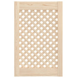 Vidaxx portes de placard à lattes 2 pcs 39,5x61,5 cm bois de pin massif