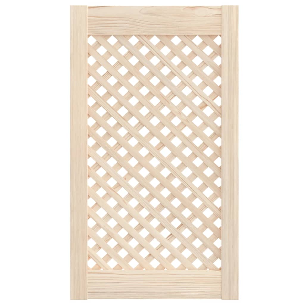 Puertas del gabinete Vidaxl con slat 2 pcs 39.5x69 cm de pino sólido