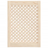 Vidaxx portes de placard à lattes 2 pcs 49,5x69 cm bois de pin massif