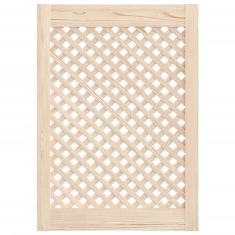 Vidaxx portes de placard à lattes 2 pcs 49,5x69 cm bois de pin massif