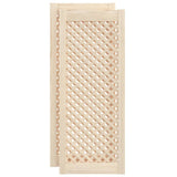 VidaXL portes d'armoire à lattes 2 pcs 39,5x99 cm bois de pin massif