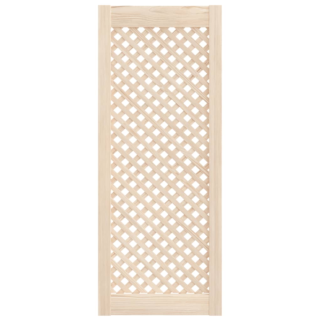 VidaXL portes d'armoire à lattes 2 pcs 39,5x99 cm bois de pin massif
