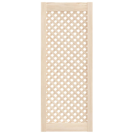 VidaXL portes d'armoire à lattes 2 pcs 39,5x99 cm bois de pin massif