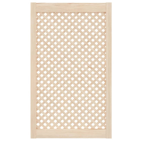 Vidaxx portes de placard à lattes 2 pcs 59,5x99 cm bois de pin massif