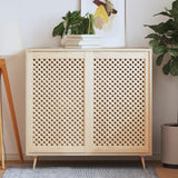 Vidaxx portes de placard à lattes 2 pcs 59,5x99 cm bois de pin massif