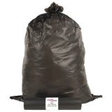 VidaXL sacs poubelles 250 pcs 120 l noir
