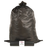 Vidaxl Bolsas de basura 250 ST 120 L Negro