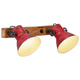 Vidaxl Wall lamp 25 W E27 45x25 cm Welding Red