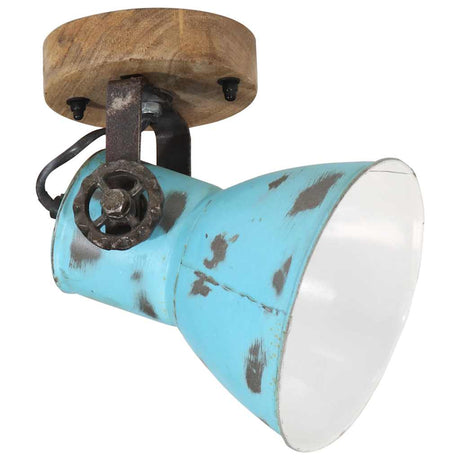 Vidaxx applique 25 w e27 11,5x11,5x25 cm bleu patiné