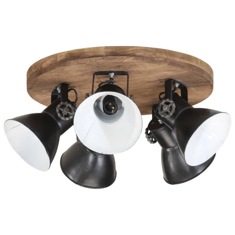 VidaXL Plafonnier 25 W E27 50x50x25 cm noir