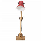 VidaXL Lampe de bureau 25 W E27 23x18x96 cm rouge patiné