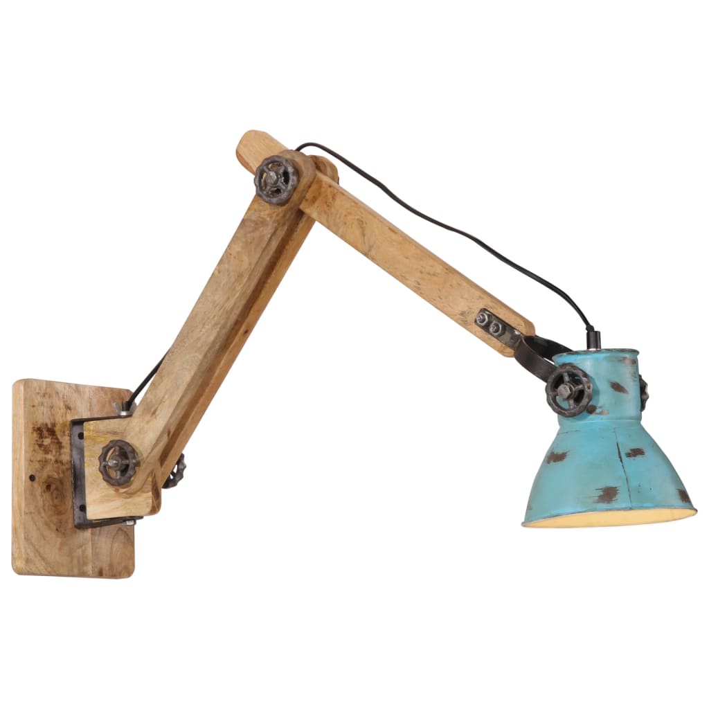 Vidaxx applique 25 w e27 96x15x20 cm bleu patiné