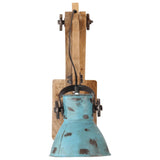 Vidaxx applique 25 w e27 96x15x20 cm bleu patiné