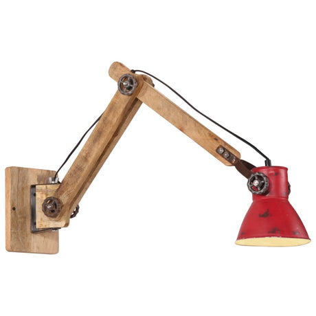 Vidaxx applique 25 w e27 96x15x20 cm rouge patiné