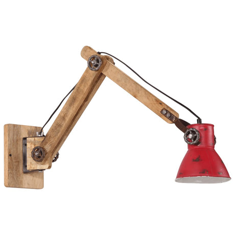 Vidaxx applique 25 w e27 96x15x20 cm rouge patiné