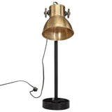 Lampa biurka Vidaxl 25 W E27 15x15x55 cm antyczne mosiądz