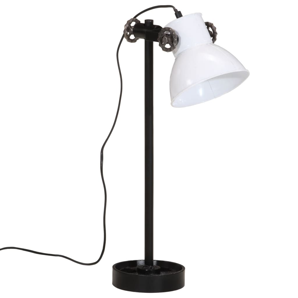 Vidaxx lampe de bureau 25 w e27 15x15x55 cm blanc