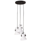 Vidaxl hanglamp 25 w e27 30x30x100 wit