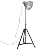 Vidaxl Floor Lamp 25 W E27 61x61x90 150 cm vintage sølvfarget