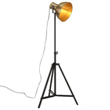 Vidaxl Floor lamp 25 W E27 61X61X90 150 CM Antique brass colored