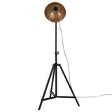 Vidaxxl lampadaire 25 w e27 61x61x90 150 cm couleur laiton antique