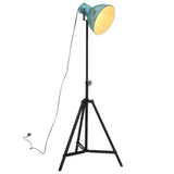 Vidaxxl lampadaire 25 w e27 61x61x90 150 cm bleu patiné