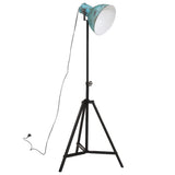 Vidaxxl lampadaire 25 w e27 61x61x90 150 cm bleu patiné