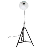 Vidaxxl lampadaire 25 w e27 61x61x90 150 cm bleu patiné