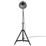 Vidaxl Floor Lamp 25 W E27 35x35x65 95 cm vintage sølvfarget