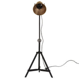 Lampa podłogowa vidaxl 25 W e27 35x35x65 95 cm antyczne mosiądz