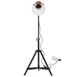 Vidaxl Floor Lamp 25 W E27 35x35x65 95 cm forvitret rød