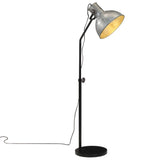 Vidaxx lampadaire 25 w e27 30x30x90-150 cm argent vintage