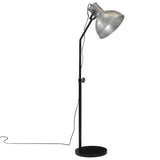 Lampadaire Vidaxl 25 W E27 30x30x90-150 cm Couleurs en argent vintage