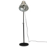 Vidaxl Lampada da pavimento 25 W E27 30x30x90-150 cm color argento vintage