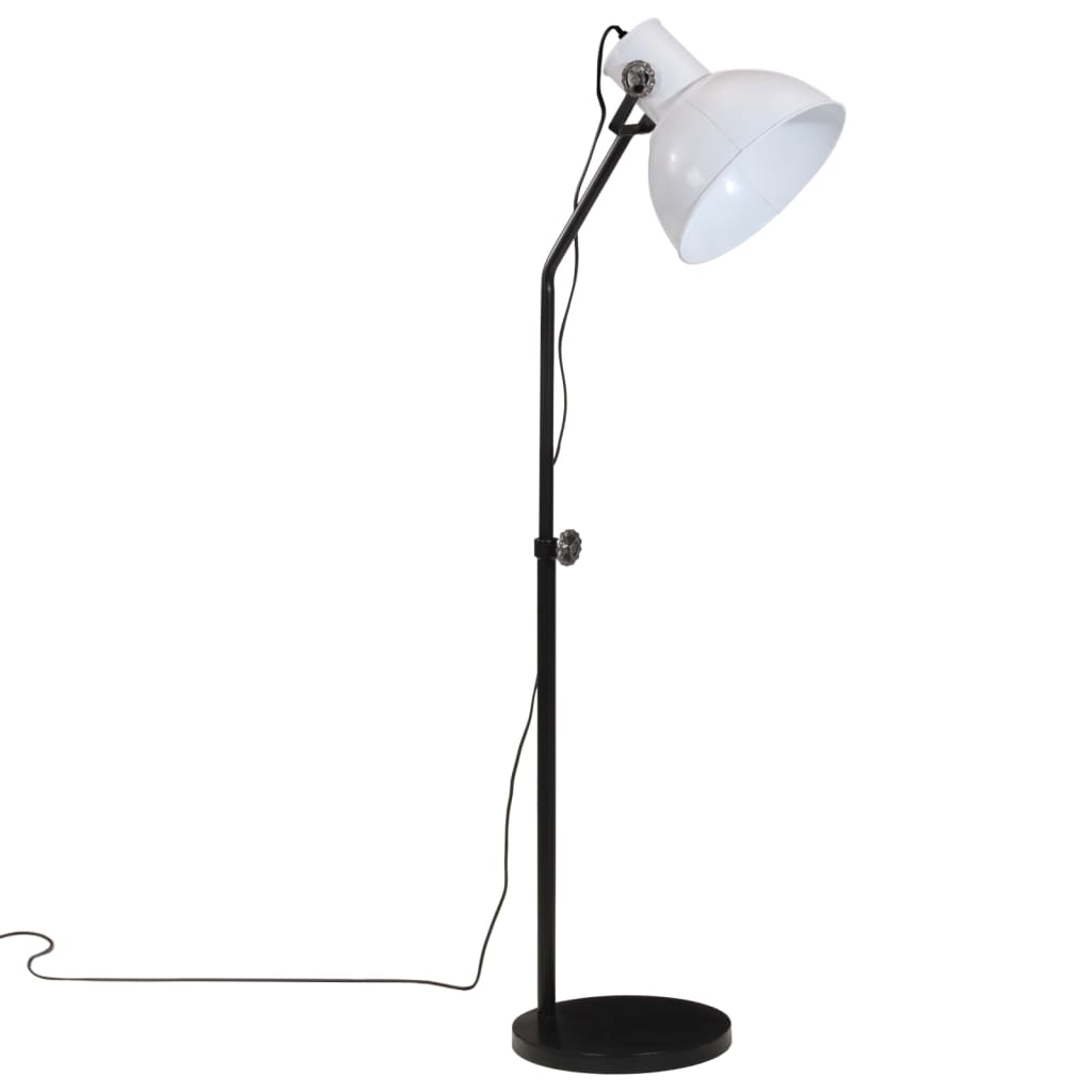 Vidaxl Floor Lamp 25 W E27 30x30x90-150 cm hvit