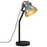 Vidaxx lampe de bureau 25 w e27 17x17x60 cm argent vintage
